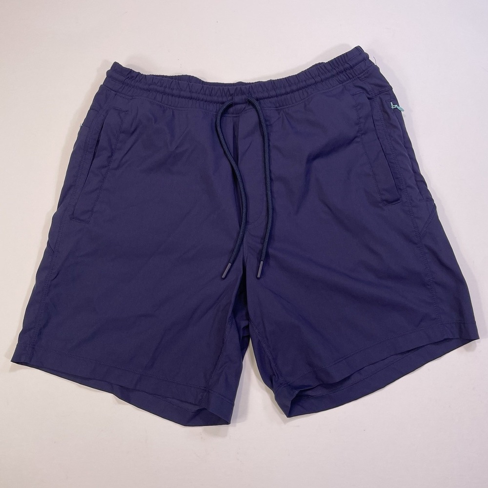 BIRD DOGS Shorts Men Sz M Blue Lined Gym Training Workout Casual 6.5" Inseam Run